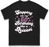 Stepping Into My 50th Birthday Like a Queen 50th Birthday Mens T Shirt Womens Tops Tees