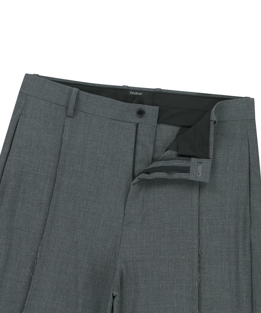 ENDOOR Exposed Seam Pants (Charcoal)
