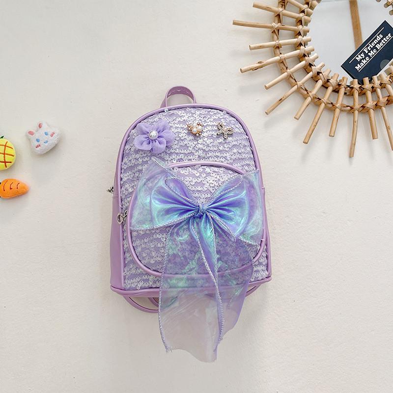 Lightweight And Cute Nylon Backpack For Kids In Fun Cartoon Animal Patterns