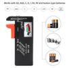 1pc Battery Tester Model BT-168 Battery Checker for AA AAA C D 9V 1.5V Button Cell Batteries, Requires No Battery for Operation