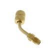 Поворотный адаптер 5/16" внутренняя SAE на 1/4" наружную с коушем