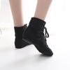 Bofuniao Canvas High-Top Soft Sole Dance Boots