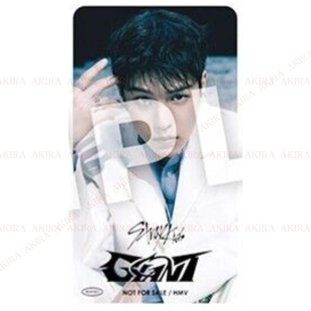 Stray Kids JAPAN GIANT ALBUM POB LUCKY DRAW PHOTO CARD OFFICIAL TR HMV SONY