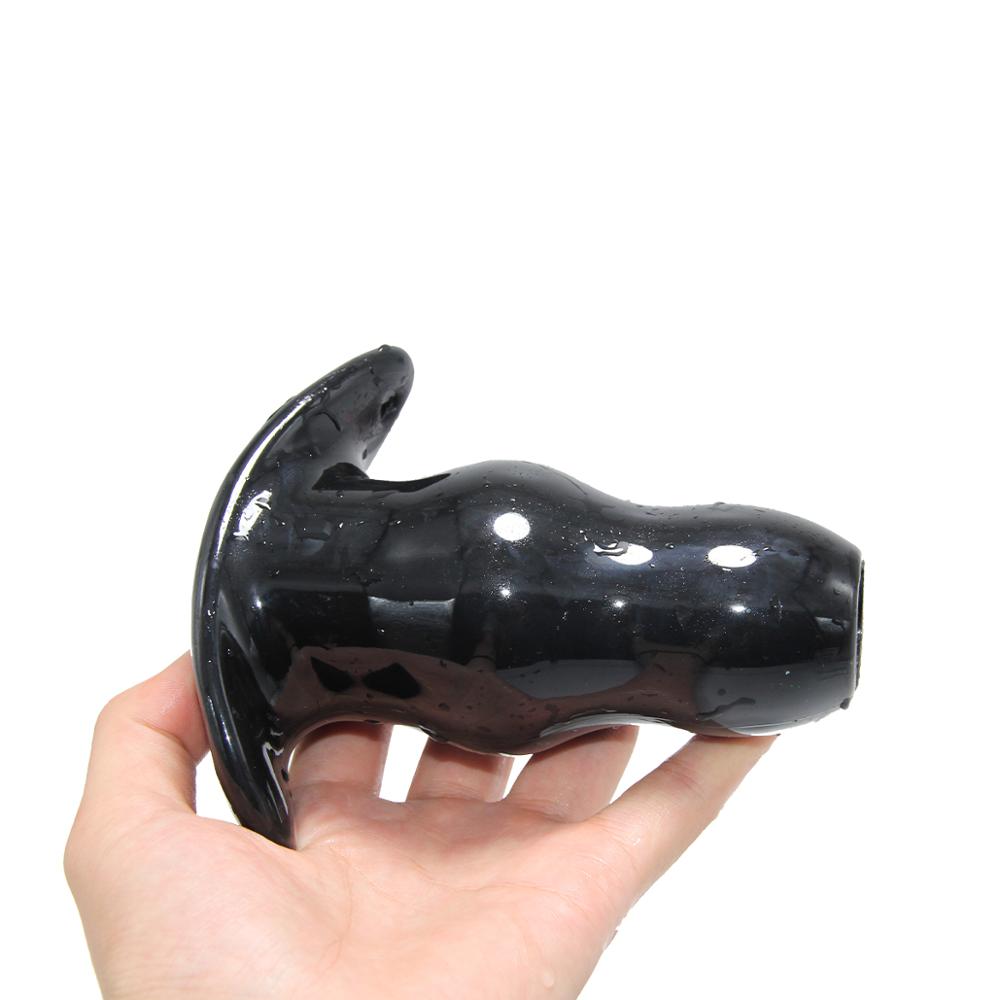 Sex Products 5 Sizes Hollow Anal Plug Butt Plug Anal Dilator Enema Soft Speculum Prostata Massager Sex Toys for Woman