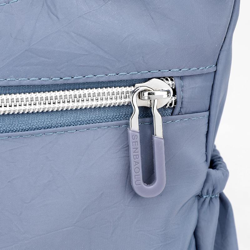 Bolso de Mujer para Exterior de Gran Capacidad Nylon Bolso para Madre de Mediana Edad Multicompartimento Hombro Bandolera