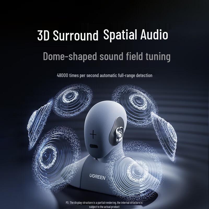 UGREEN HiTune S7 Open-Ear Bone Conduction Bluetooth Sport Earphones