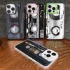 Vintage Cassette Tape Phone Case For IPhone 16 15 14 13 12 11 Pro Max X XR XSMAX 8 7 Plus Matte Shockproof Back Cover