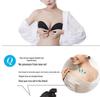 Korean Style Strapless Bra: Invisible, Non-Slip, Sexy Gathering Solid Color for Women