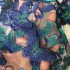 3D Butterfly Embroidery Fabric Hand-embroidered Cloth For Diy Sewing Wedding Dress Water-soluble Mesh Embroidery Lace Fabric