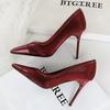 Fashion 2025 New Woman Pumps Silk High Heels Female Pointed Toe Office Shoes Stiletto Women Shoes Party Women Heels Female Shoes