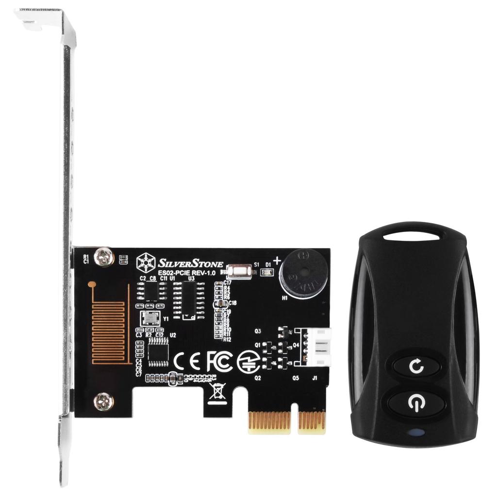 Silver Stone SilverStone Wireless Remote Switch x1 Connection 2.4GHz PCI-Express SST-ES02-PCIE