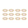 20pcs Disposable Breast Pasties Light Beige Adhesive Bras Breathable Nipple Covers