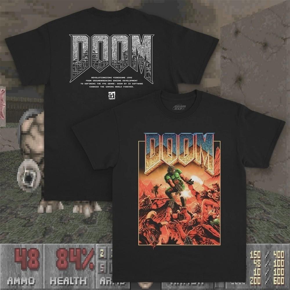 

MF DOOM Video game Graphic Tee Unisex Short Sleeve Shirt (2-sided) S-5XL Unisex T-Shirt L