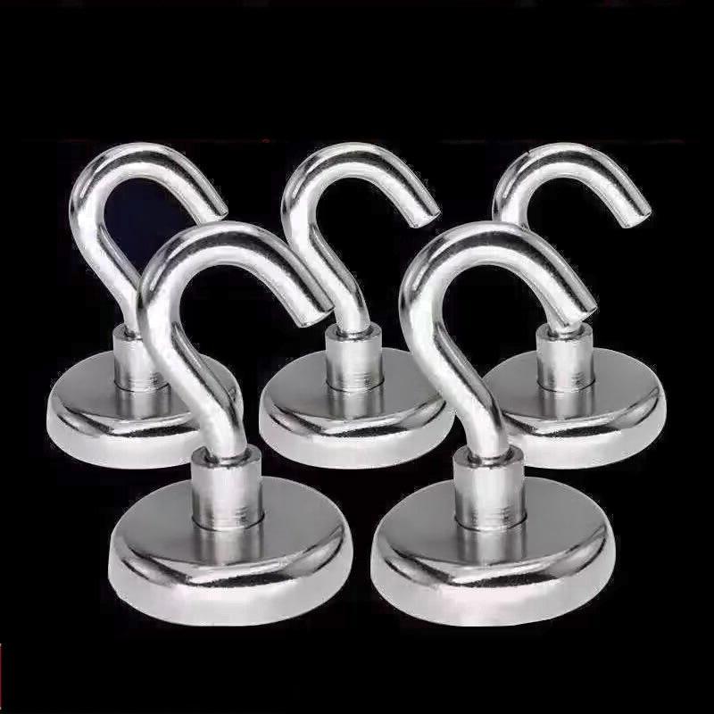 Magnet Suction Cup Traceless Hook Metal Magnet Hook Magnet Suction Hook