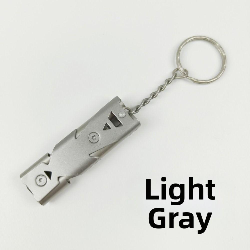 Portable Keychain Whistle 6 Colors Camping Hiking Tool New High Decibel Whistle Outdoor Tool