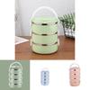 Stainless Steel Food Box With Multiple Layers For Travel And Family Dining
