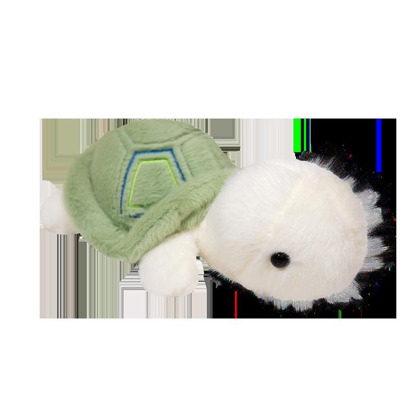 New Cute Little Turtle Simulated Plush Toy Turtle Pendant Game Gift Children's Doll Gift