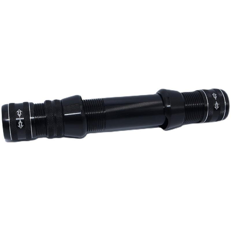 Retractable All-Metal Fishing Rod Seat with Self-Locking Mechanism