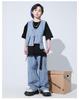 Girls' Japanese Street Dance Jazz Costume - Children's Hip-Hop Performance Outfit