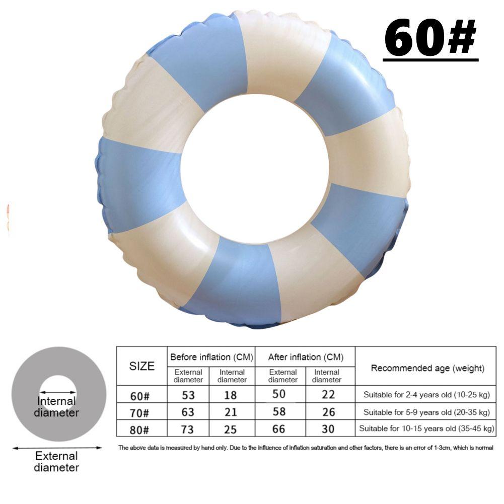 Inflatable Swim Ring PVC Swimming Ring Summer Floating Rings For Children Kids Adult Swimming Circle Pool Float Water Park Toys