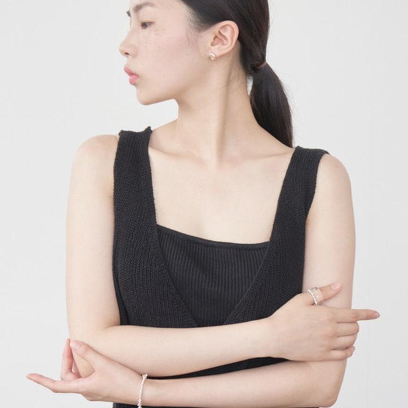 APIOH SILVER CHIP BRACELET