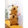 Capybara Toy Plush Turtle Backpack  Doll Childrens Birthday Gift Comfortable