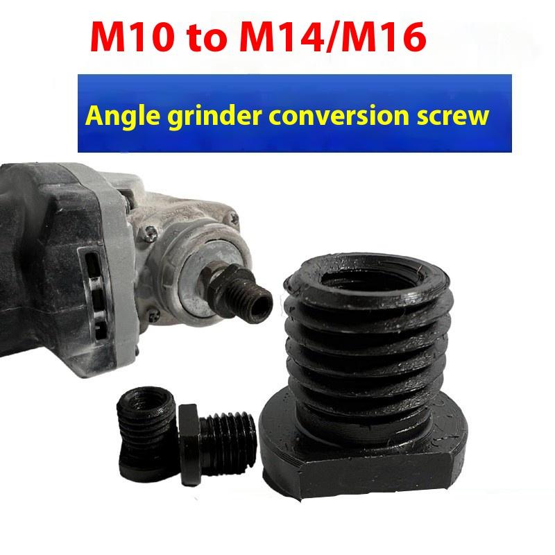 Adaptador para Amoladora Angular Rosca M10 M14 Accesorio Eje de Husillo de Amoladora Conversión Conector Macho a Hembra Varilla Herramienta Eléctrica