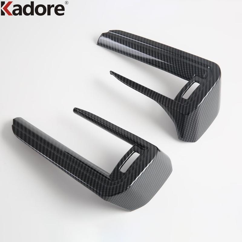 For Subaru Forester 2025 2026 Carbon Fiber Car Front Side Air Condition Vent Outlet Cover Trim Inteiror Mouldings Accessories