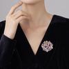 Exquisite Brooch, High-end Women's Luxurious Temperament, Crystal Corsage, Niche Design Sense Brooch
