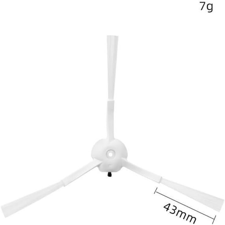 Replacement Parts Accessories Kit for Lydsto W2 Robot Vacuum,Side Brush Filter Mop Cloth Dust Bag Cleaning Tool Spare Parts for Home Kitchen Floor