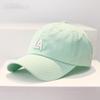 New Simple Letter Baseball Cap Women's Tide Brand Spring and Summer Versatile Curved Brim Sun Protection Shade Cap Men