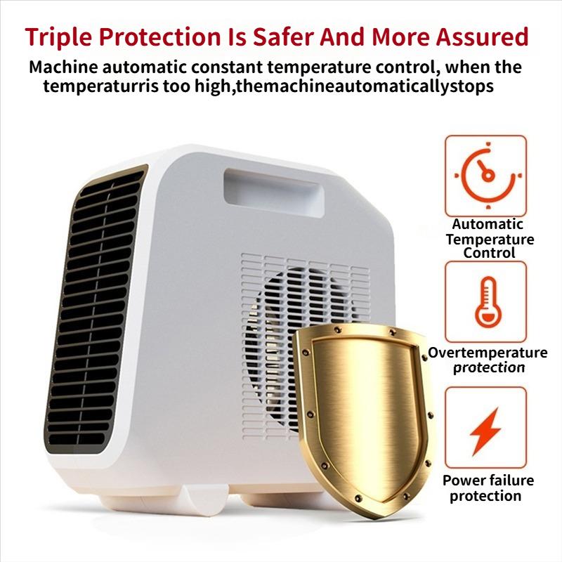 Portable Home Mini Heater, Energy-Saving Desktop Heater for Dorm and Office, Fast Heating for Whole House, Safe and Efficient