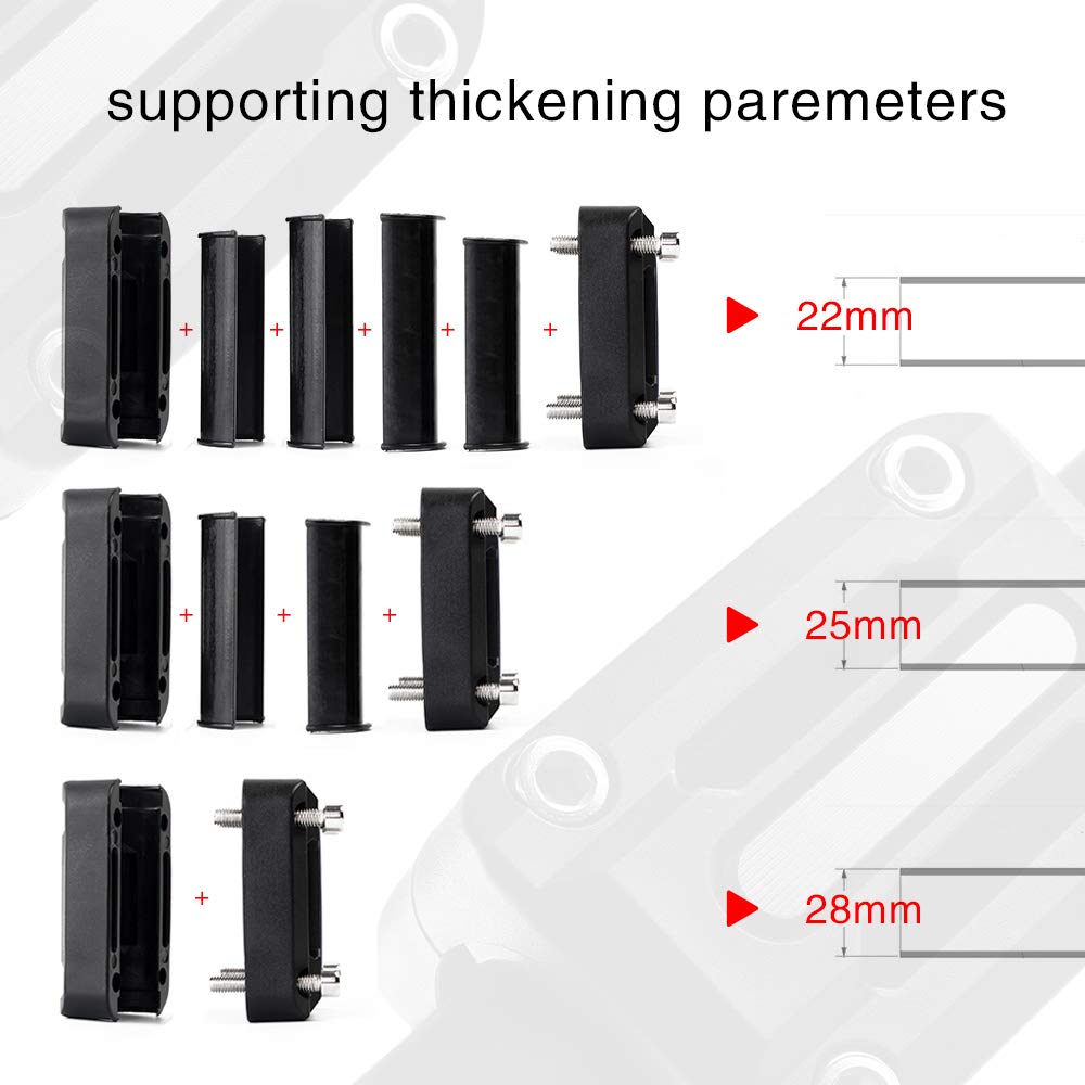 22 25 28mm Motocyklový Bumper Dekorativní Blok Ochrana Motoru Ochranný Rám Ochrana proti Pádu pro