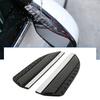 2x Real Carbon Fiber Black Mirror Rain Visor Guard For SUV Auto Car Accessories