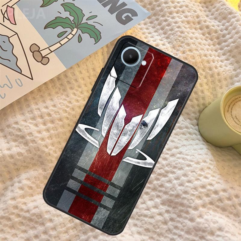 N7 Mass Effect Case For Realme GT6 GT7 Pro C67 C65 C63 C61 C55 C53 C51 C35 C71 C75 11 12 13 14 15 Pro Plus
