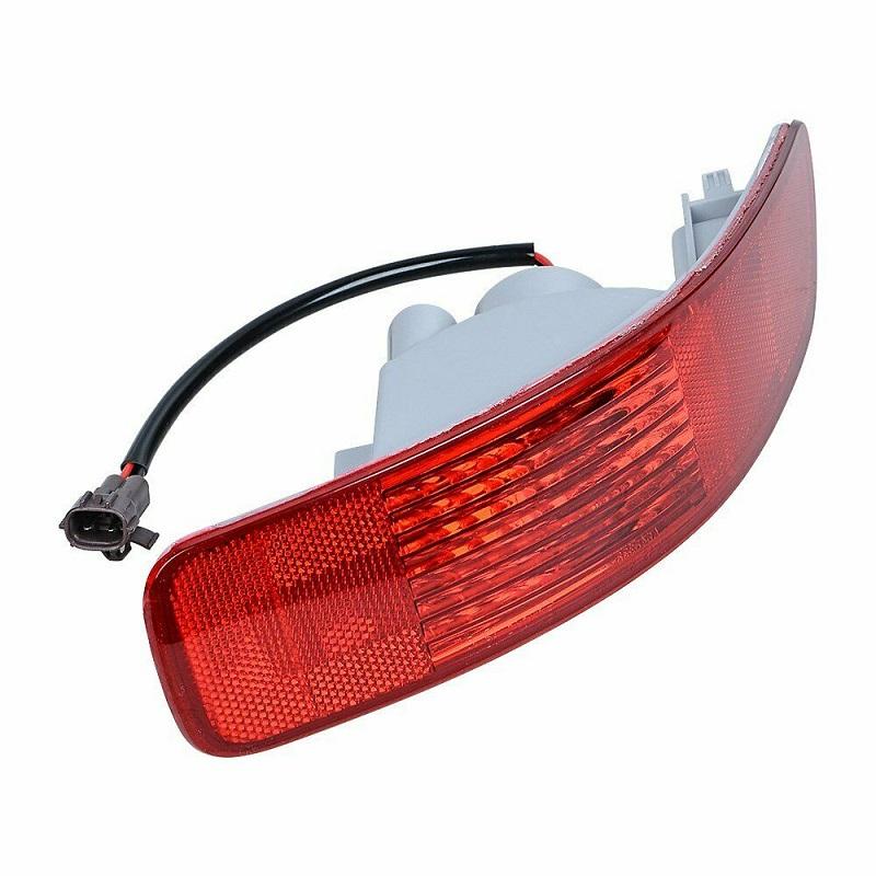 Rear Bumper Fog Light Reflector Brake Light for Mitsubishi Outlander GT XLS Sport 2007-2012 Tail Stop Fog Lamp Turn Signal Lamp