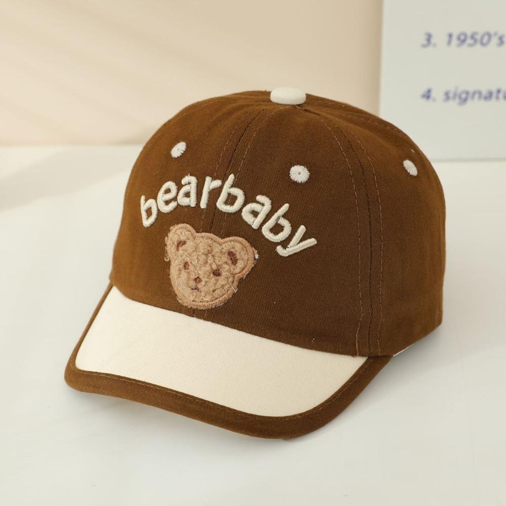 Bear Ear Baby Baseball Cap Corduroy Sun Protection Cap Boys Girls Caps Sun Hat  Infant Boy Girl