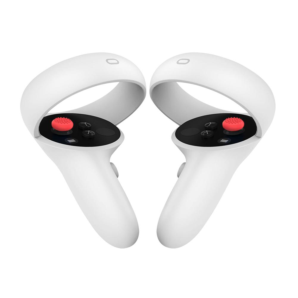 1-10Pairs Controller Thumbstick Caps Silicone Touch Handle Rocker Cover VR Accessory for Meta Quest 3/Quest2/Pico 4/Quest Pro