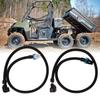 2pcs 24in Fuel Injector Pigtail Harness 1204318 Replacement for Polaris Ranger 800 RZR 800