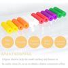 12 Chase Invisible Aligners, 6 Colors and 6 Flavors, Invisible Tray Aligner, Chomper, Aligner, Tracy Tar Chewy, Silicone, Chewing, Masseter Muscle Exe