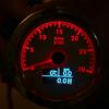 Pointer Tachometer Waterproof 3 In 1 Multifunctional for Car Modification Automobile BoatsWhite Plate
