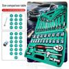 Complete Electric Ratchet Wrench Socket Set for Auto Repair