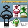 Gyroscopic Bicycle Drink Holder No Spill Bottle Hanging Cup Rack Universal Self Leveling Cup Holder Motorcycle Bottle Holders