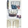 Convenient Metal Coffee Organizer Practical Coffee Pods Dispenser Large Capacity Espressos Pods Storage Basket Holder