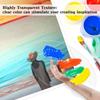 Watercolor Drawing Supplies Hand Painted Pigment Pallet Palettes Painting Palette Clear Paint Tray