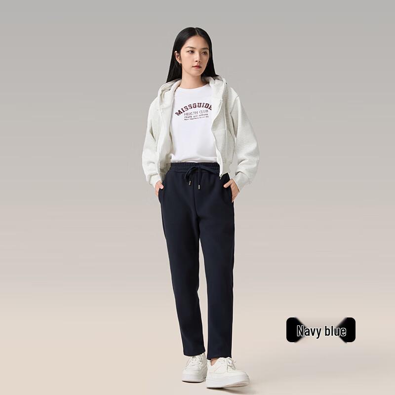 

Унисекс плюшевые спортивные штаны из смесовой шерсти на кулиске 3XL