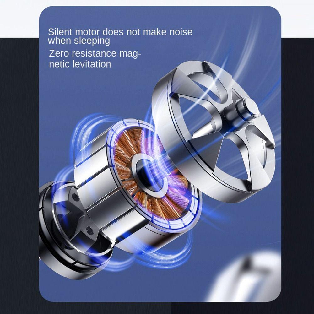 Portable Rechargeable Fan with Light Camping Fan Rechargeable Desktop Portable Circulator Wireless Electric Fan LED Night Light