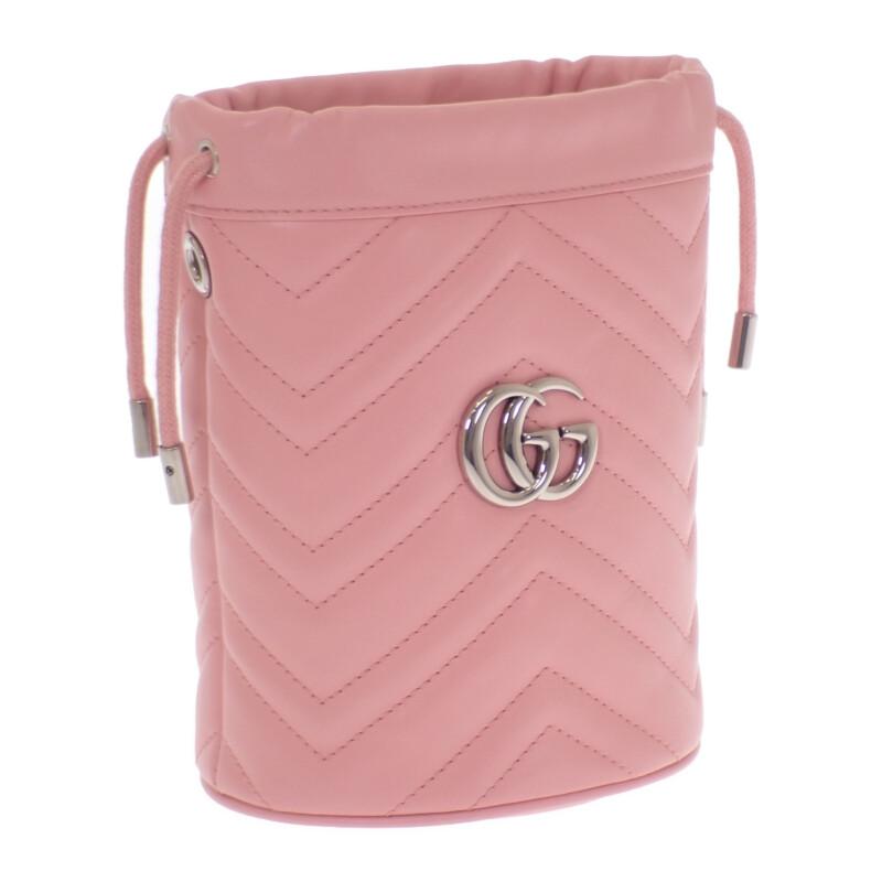 GUCCI 575163DTDRP5815 Shoulder Bag pink leather Women