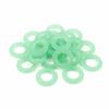 100 Pcs Silicone Tent Nail Luminous Ring Multifunctional Fluorescent Loop  Night Fishing