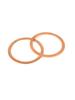 10 PZ Spessore 2mm M3 4 5 6 7 8 10 12 13 14 15 16 17 18 20 21mm Rondella di Rame Guarnizione Solida Tappo Coppa Olio Paraolio Per Barca